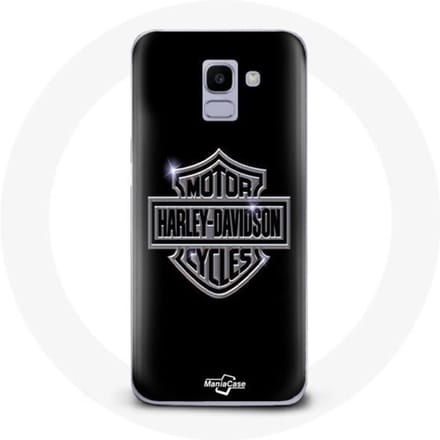 Hoesje voor Samsung Galaxy A6 2018 Harley Davidson motorfietsenlogo