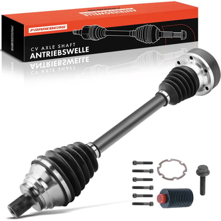 Frankberg 1x Aandrijfas Vooras Links voor VW Golf 5 6 Passat Audi