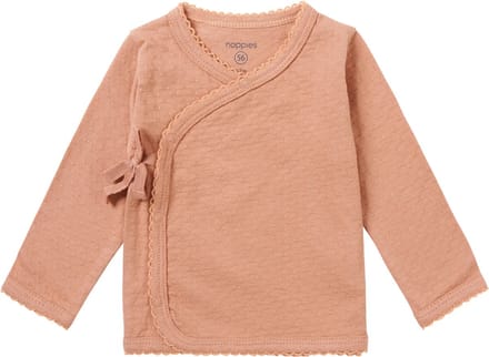 Noppies Meisjes Wrap Tshirt Norland Lange Mouwen Rose Dawn - 74