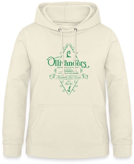 Harry Potter Olivanders Winkel Groen Logo Hoodie Dames
