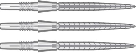 Target Swiss Points Storm Quartz Silver 26 mm