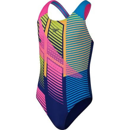 1-delig meisjes zwempak Speedo Digital Placement Splashback