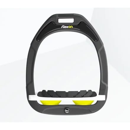 Inclinatie Grip Steun Anthraciet/Wit/Geel Flex-On Green Composite