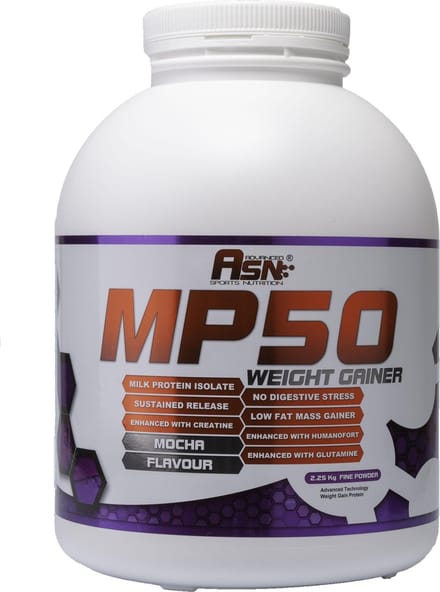 ASN MP-50 Massive Weight Gainer, 2.25kg Chocolate