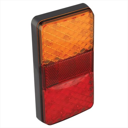 ProPlus Achterlicht aanhangwagen - 4 functies - LED - 12V & 24V - waterdicht - 80 x 150 mm