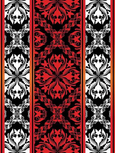 Abstract Pattern Photo Wallcovering