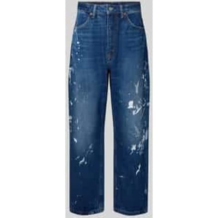 Wide fit jeans van puur katoen, model 'Boyfriend'