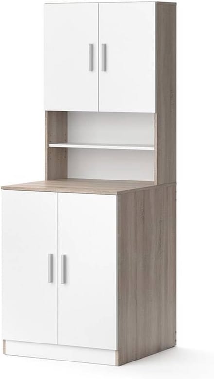 Hoog Smal Badmeubel Kast Boven Wasmachine Opslagruimtebadkamerkast