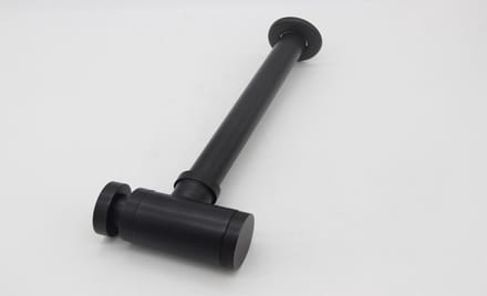 Teakea - Hevelsifon zwart 1¼ inch - lengte 27 cm