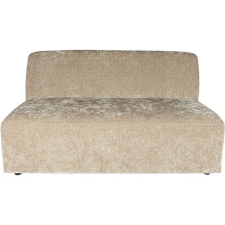 PTMD - Elementenbank Lujo - Beige - 141x100x71cm