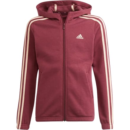 Adidas 3 Striker Fl Sweatshirt Met Rits Rood 4-5 Years Kinderen