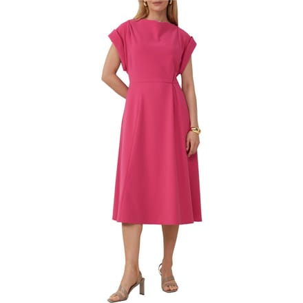 s.Oliver  Dresses Pink Größe: 38 | Midikleider Outlet | Damen | Rosa
