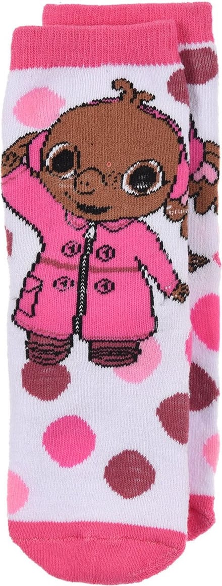 Bing Bunny - Bing Bunny anti slip Sokken - meisjes - wit - Maat 27/30