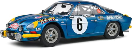 Modelauto Schaal 1:18 Alpine A110 1600S Rally