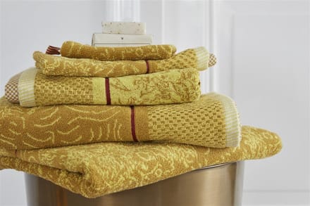 Beddinghouse x Van Gogh Museum Handdoek - 55 x 100 cm - set van 3 - Geel