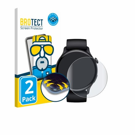 BROTECT - Screenprotector voor EKO Connected Watch 5.2 - Folie Beschermfolie matte volledig dekking 2 Stuks