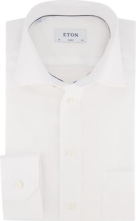 Eton overhemd Classic Fit wit