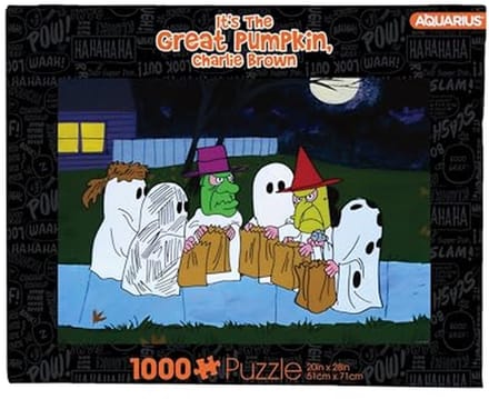 Halloween Puzzel 1000 stukjes - Peanuts Thema - Glare Free en Precisie Pasvorm
