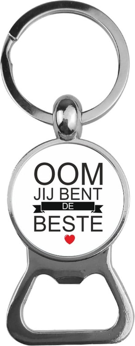 Bieropener Glas -  Oom Jij Bent De Beste