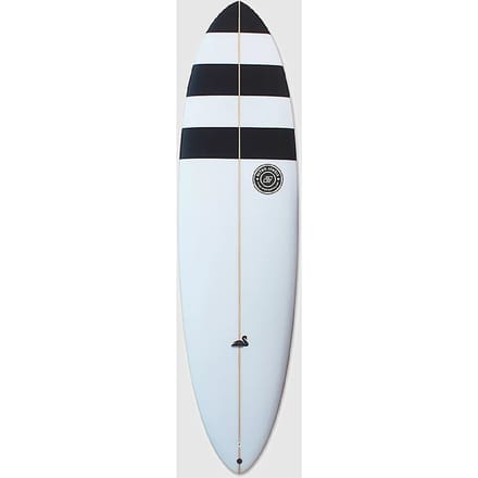 TwinsBros Black Swan Surfboard patroon