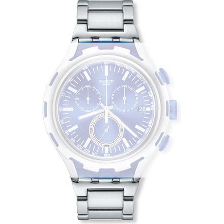 Swatch Mixed Materials - XLite Chrono - YY AYYS4001AG YYS4001G Endless Energy Horlogeband