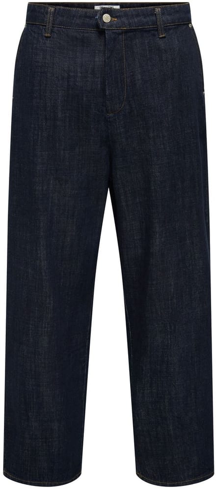 ONLY & SONS Wide-leg jeans ONSDANI Mid rise Brede pasvorm - bijgesneden Jeans