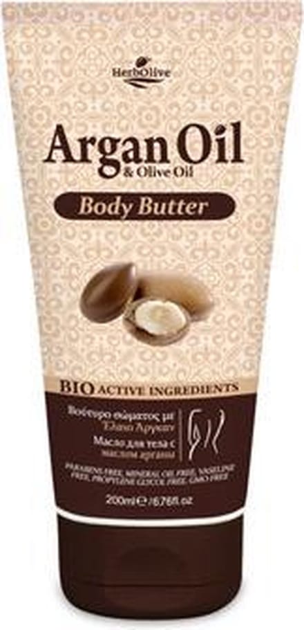 HerbOlive Body Boter *Arganolie & Olijfolie* 200ml