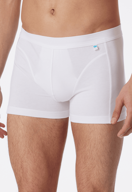 Schiesser Long Life Cotton Heren Short Ondermode - Wit - Maat S