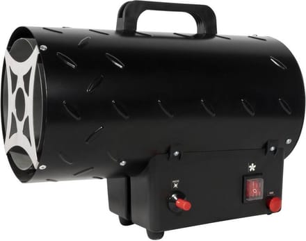 GÜDE Warmtekanon 10 kW Blauw, Zwart
