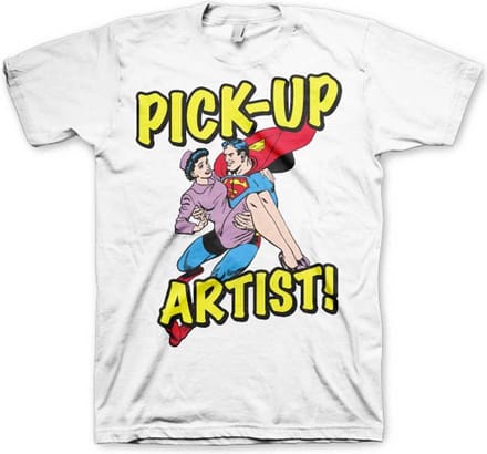 DC Comics Superman Heren Tshirt -M- Pick-Up Artist Wit