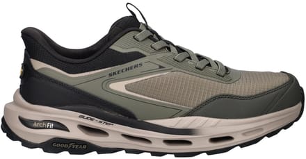 Skechers ARCH FIT ORVAN ULTRA - TALON Heren Instappers - Olive