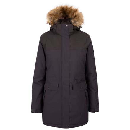 Trespass Dames/Dames Miranda DLX Waterdichte Jas (Donkergrijs)