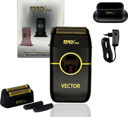 MRD® Pro Vector Professional Shaver Scheerapparaat - Shaver - Scheerapparaat - Scheerapparaat Mannen - Scheerapparaat Vrouw - Zakformaat - Scheren - Scheerapparaat Hoofd