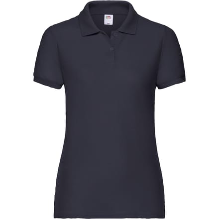 Fruit of the Loom Dames/dames Poloshirt (Deep Navy)