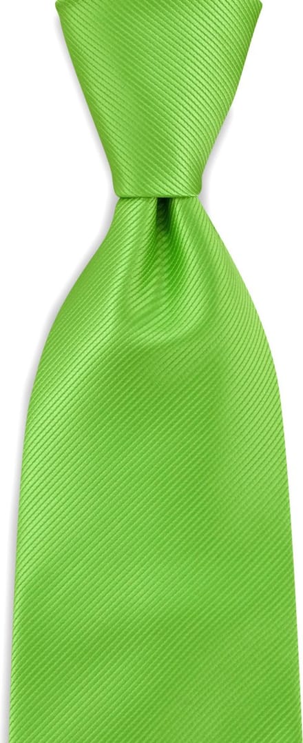 JB Collection - Stropdassen - stropdas appelgroen repp - appelgroen