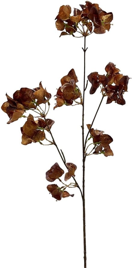 Kunsttak bougainvillea 86cm bruin
