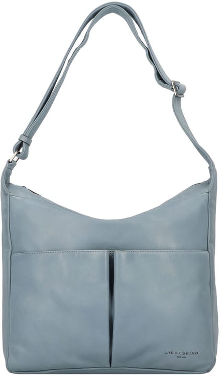 LIEBESKIND BERLIN Leren Schoudertas Hera Sheep Natural Hobo Bag Sandcastle Beige