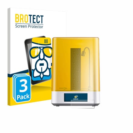 Screenprotector 3 Stuks voor Anycubic Wash & Cure 3 Plus Beschermglas transparant