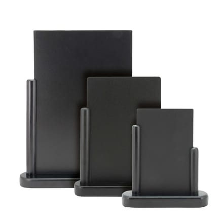 Securit Elegant klein tafelkrijtbord Hout met zwarte lakafwerking