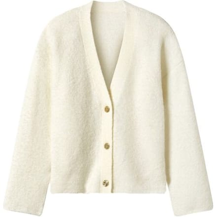 esmara Gebreid dames vest (Wit, S (36-38))