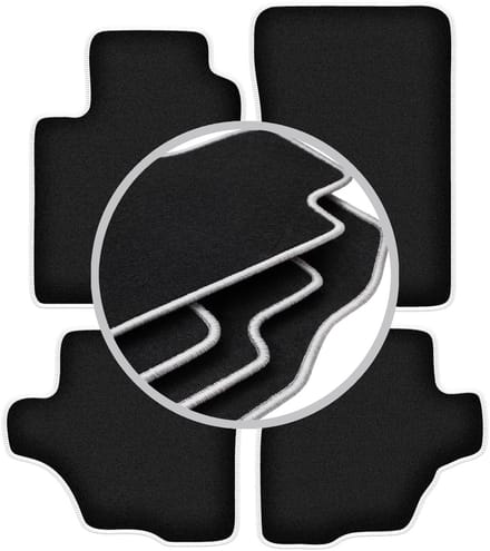 CARLUX-SILVER automatten voor: Suzuki Gran Vitara I 3-deurs (1998-2005)