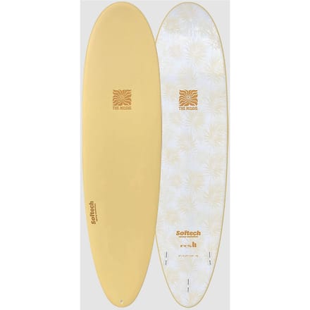 Softech Middie Butter Palms 6'4 Surfboard patroon