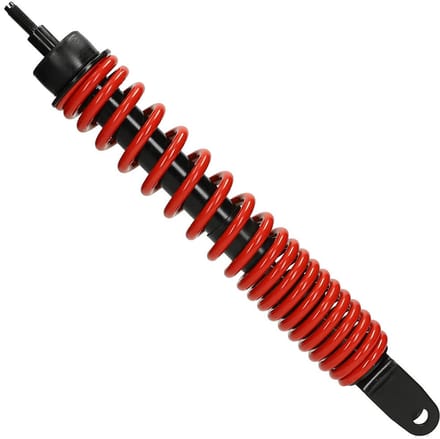 Achterschokbreker voor Piaggio & Vespa 290mm rood