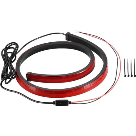 Lampe LED d'avertissement de clignotant de bande de feux d'arrêt de frein de Position élevée arrière de voiture (Mode Unique) black