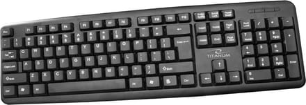 Esperanza TITANUM STANDARD USB KEYBOARD - Toetsenbord - Zwart