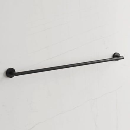 Kronenbach Lima 2.0 Black bath towel rail 80 cm 29.200.154.0005