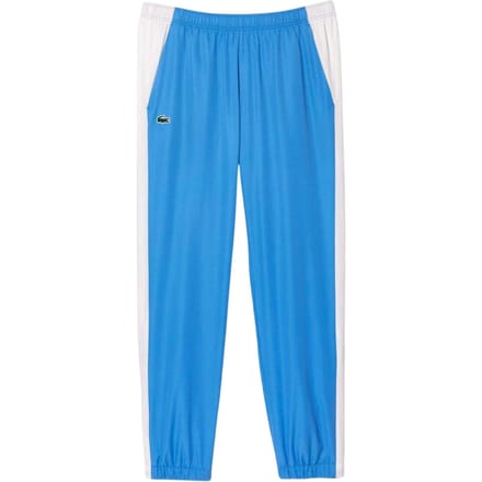 Lacoste Tapered trainingsbroek voor heren met kleurblokken (Etherisch)