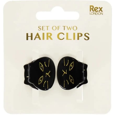 Mini haarspeldje voor meisjes Rex London Cats (x2)