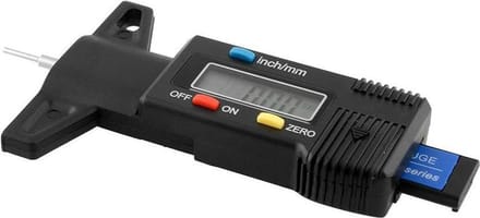 Pro+ Digitale Bandenprofielmeter - 0-25.4 mm - voor auto, vrachtwagen, motor