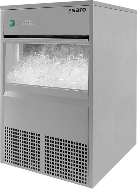 Saro EB 40 Ingebouwde/vrijstaande ijsblokjesmachine 40 kg/24u 260 W Roestvrijstaal